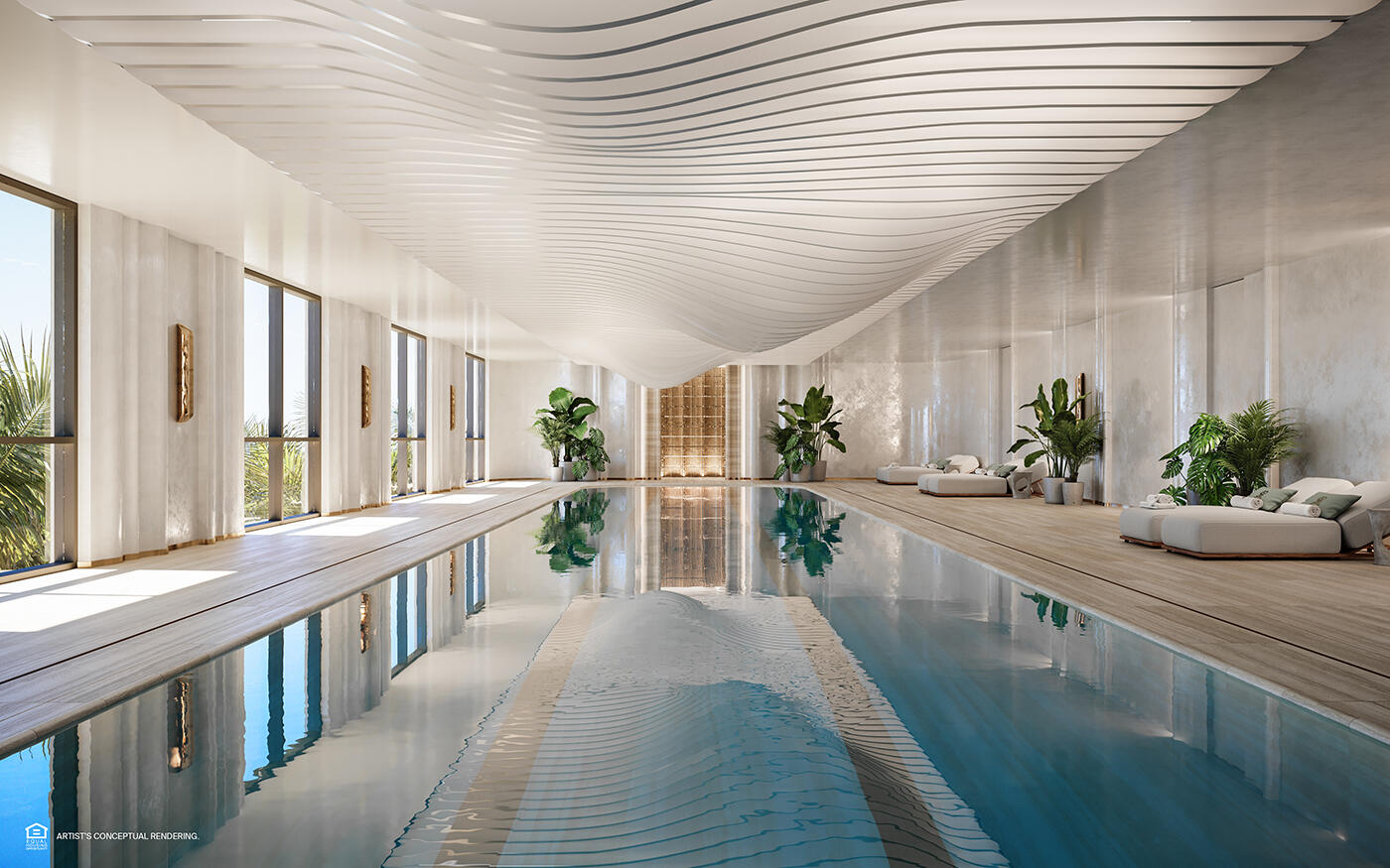 Interior Lap Pool